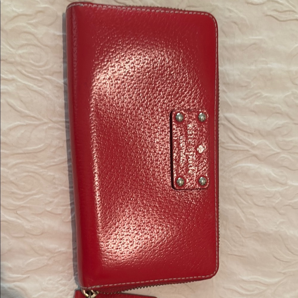 Kate Spade Vibrant Red Wallet
